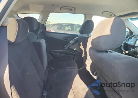 2009 Nissan Murano S from USA, damaged, VIN JN8AZ18W19W102799